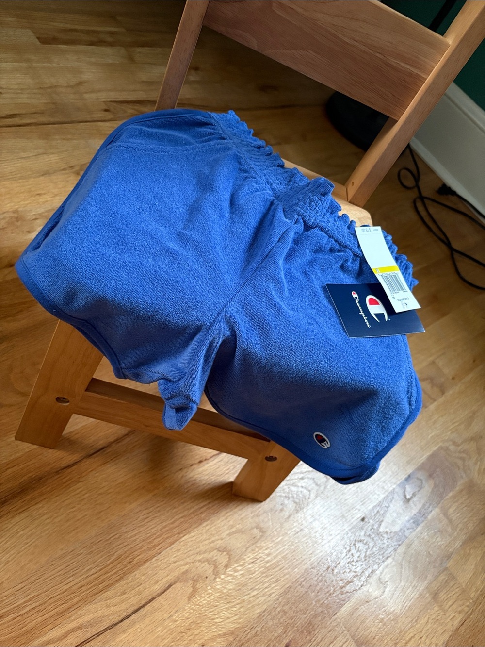 Champion Men’s Royal Blue Terry Athletic Shorts